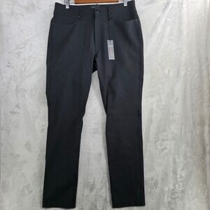PROOF 72 Hour Athletic Tapered Pants Mens 32x32 Black‎ Stretch Travel Huckberry